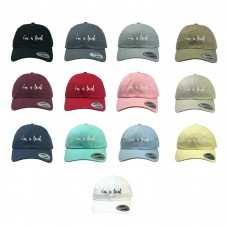 I&apos;M A LOCAL Yupoong Classic Dad Hat Embroidered Cursive Baseball Cap Many Colors  eb-98014855
